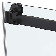 Душевой уголок Vincea Como Soft 150x100 VSR-1CS1015CLB профиль Черный стекло прозрачное-7