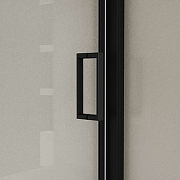 Душевая дверь Vincea City 110 VDS-5CT110CLB профиль Черный стекло прозрачное-5