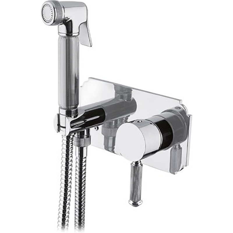 цена Гигиенический душ со смесителем Cezares Olimp OLIMP-DIF-01-L Хром