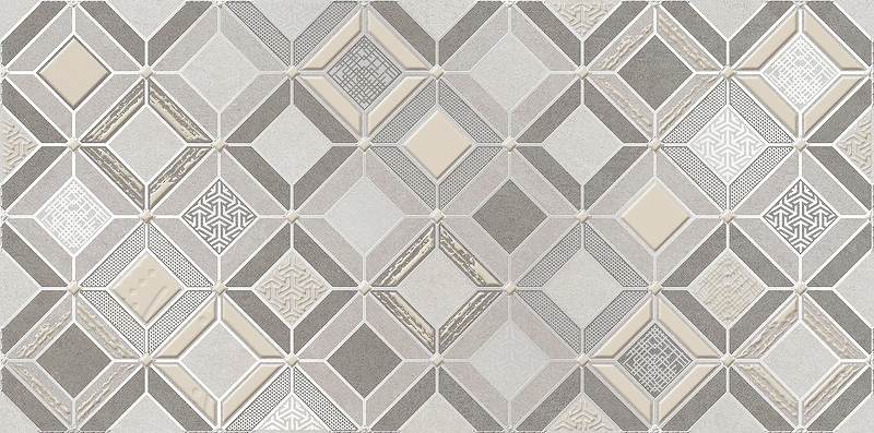 Керамический декор Azori Starck Mosaico 1 589632001 20,1х40,5 см