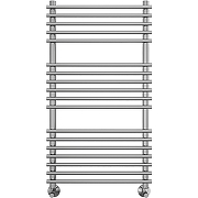 Водяной полотенцесушитель Terminus Ватра П18 500х1000 4670078530554 Хром, нижнее подключение, G 1/2