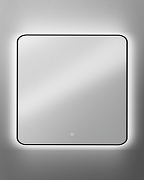Зеркало Orange Black 80 BL-80ZE с подсветкой с сенсорным выключателем-1