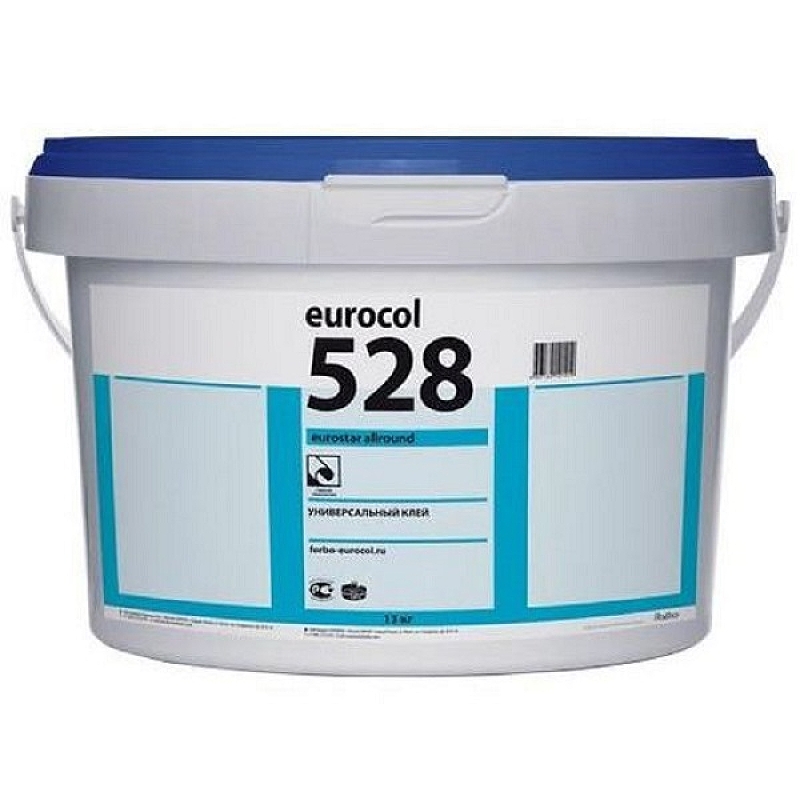 Клей для укладки LVT и кварцвиниловой плитки Lab Arte Форбо Клей для LVT Eurocol 528 Eurostar Allround 13 кг 13 кг