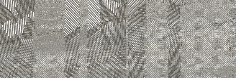 Керамическая плитка Керамин Самум 2Д темно-серый СК000041234 настенная 30х90 см