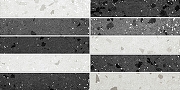 Керамическая плитка Керамин Морена 2Д черный СК000041243 настенная 30х60 см
