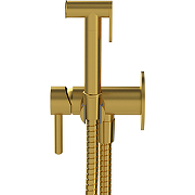 Гигиенический душ со смесителем Whitecross Y brushed gold SYSYBI2GLB Брашированное золото-1