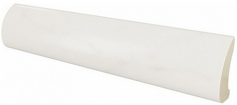 Керамический бордюр Equipe Carrara Pencil Bullnose 23104 3х15 см