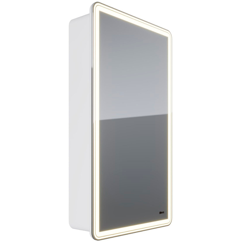 цена Зеркальный шкаф Lemark Element 45 LM45ZS-E с подсветкой Белый