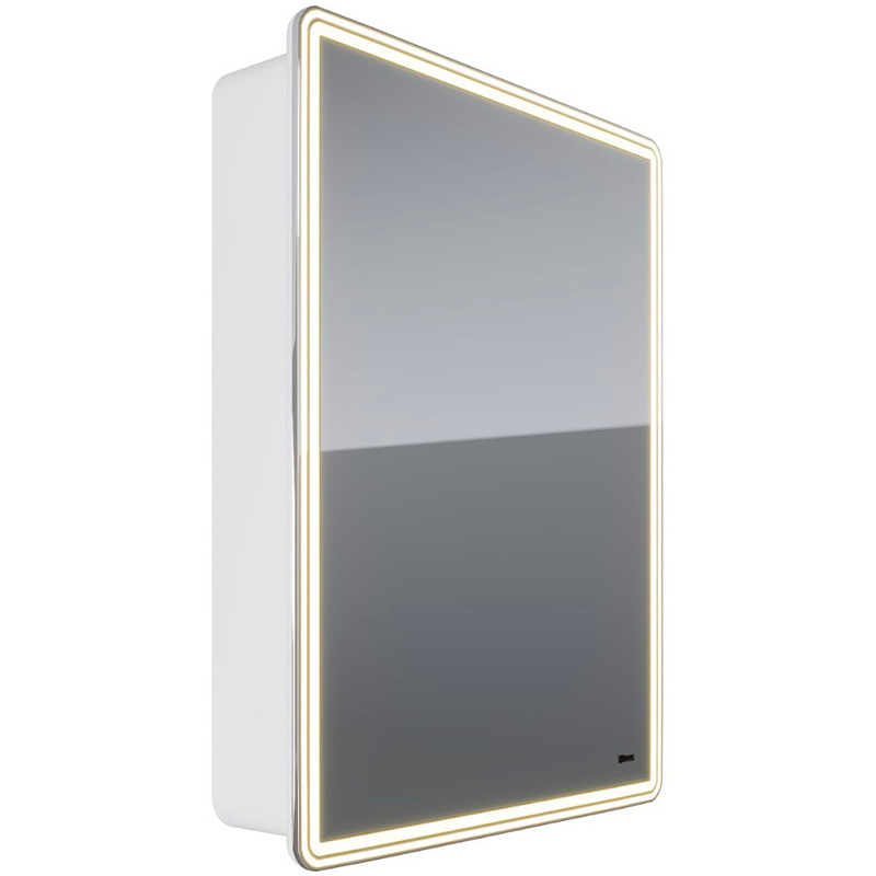 Зеркальный шкаф Lemark Element 60 LM60ZS-E с подсветкой Белый зеркальный шкаф lemark zenon 60 lm60zs z с подсветкой белый глянец