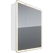 Зеркальный шкаф Lemark Element 70 LM70ZS-E с подсветкой Белый