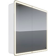 Зеркальный шкаф Lemark Element 90 LM90ZS-E с подсветкой Белый