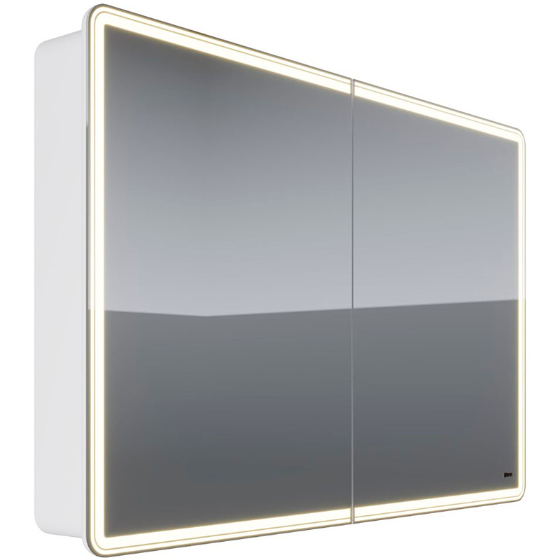 Зеркальный шкаф Lemark Element 120 LM120ZS-E с подсветкой Белый зеркальный шкаф lemark element 100 lm100zs e с подсветкой белый