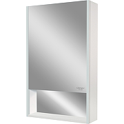 Зеркальный шкаф Континент Filit White 50 L МВК186 с подсветкой Белый-1