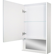 Зеркальный шкаф Континент Filit White 50 L МВК186 с подсветкой Белый-2