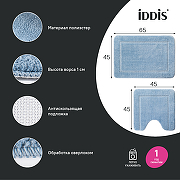 Комплект ковриков Iddis Promo 65х45/45х45 PSET04Mi13 Голубой-1