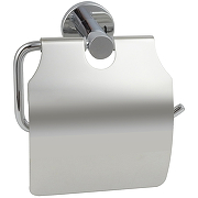 Держатель туалетной бумаги Aquatek AQ4009CR с крышкой Хром