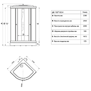 Душевая кабина Triton Стандарт 100x100 А Щ0000041038 без гидромассажа-14