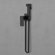 Гигиенический душ со смесителем Vincea VHFW-102MB Черный матовый-1