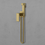 Гигиенический душ со смесителем Vincea VHFW-102BG Брашированное золото-1