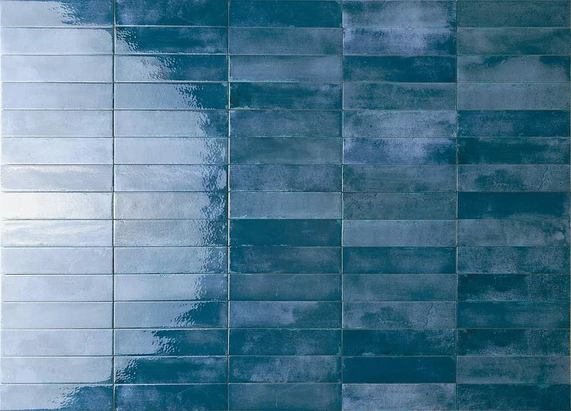 Керамогранит Rondine Mojave Blu Brick J91276 6х25 см