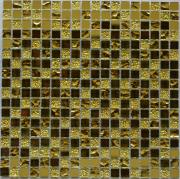 Мозаика Bonaparte Стеклянная Mirror gold 30х30 см
