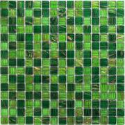 Мозаика Bonaparte Стеклянная Verde 32,7х32,7 см