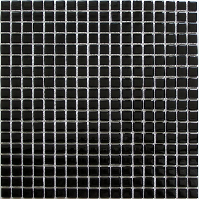 Мозаика Bonaparte Стеклянная Super black 30х30 см мозаика bonaparte стеклянная simple black на бумаге 32 7х32 7 см