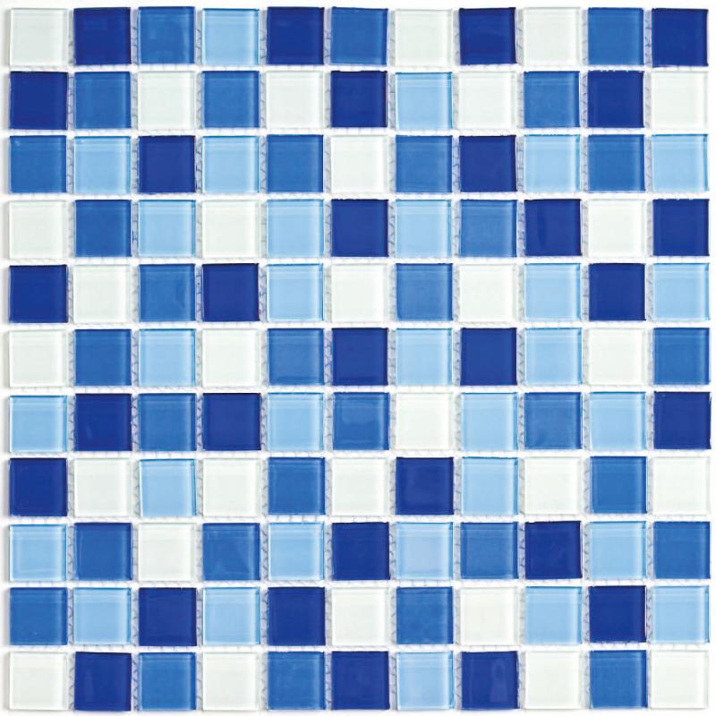 Мозаика Bonaparte Стеклянная Blue wave-3 30х30 см