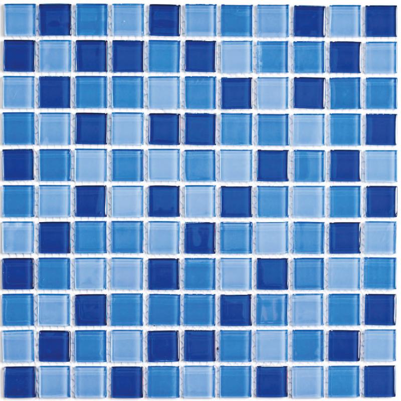 Мозаика Bonaparte Стеклянная Blue wave-1 30х30 см