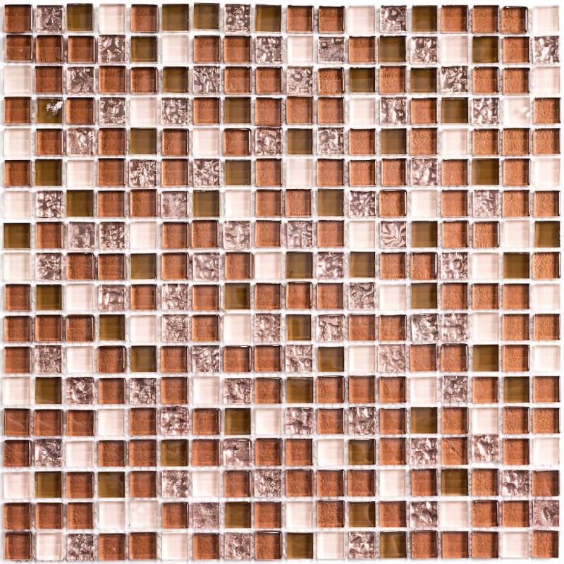 Мозаика Bonaparte Стеклянная Ochre Rust 30х30 см