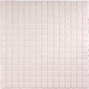 Мозаика Bonaparte Стеклянная Simple White (на бумаге)  32,7х32,7 см