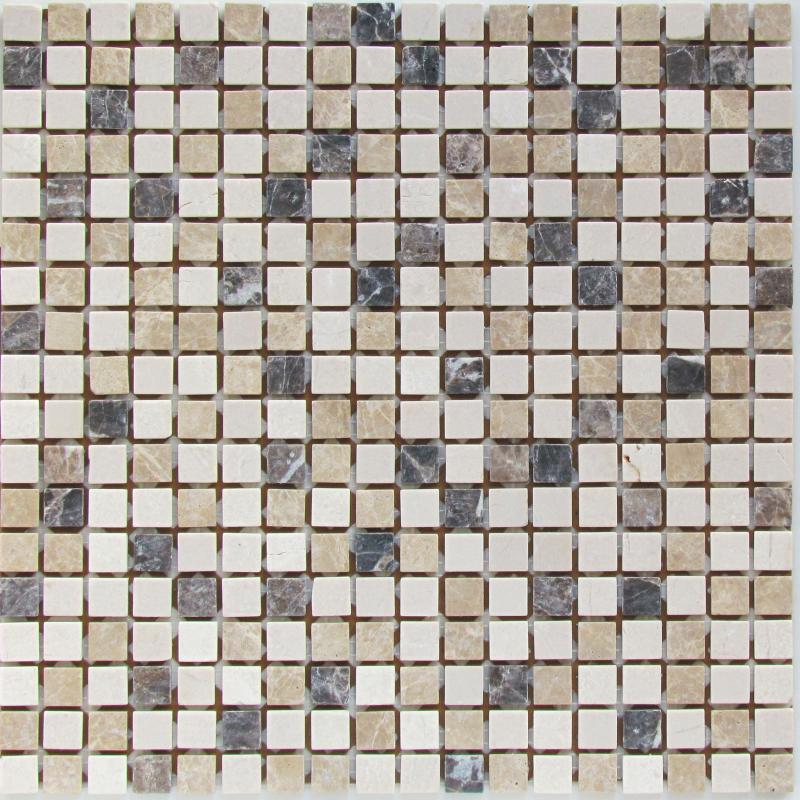 Мозаика Bonaparte Натуральный камень Turin-15 slim (Matt) 4mm 30,5х30,5 см фото