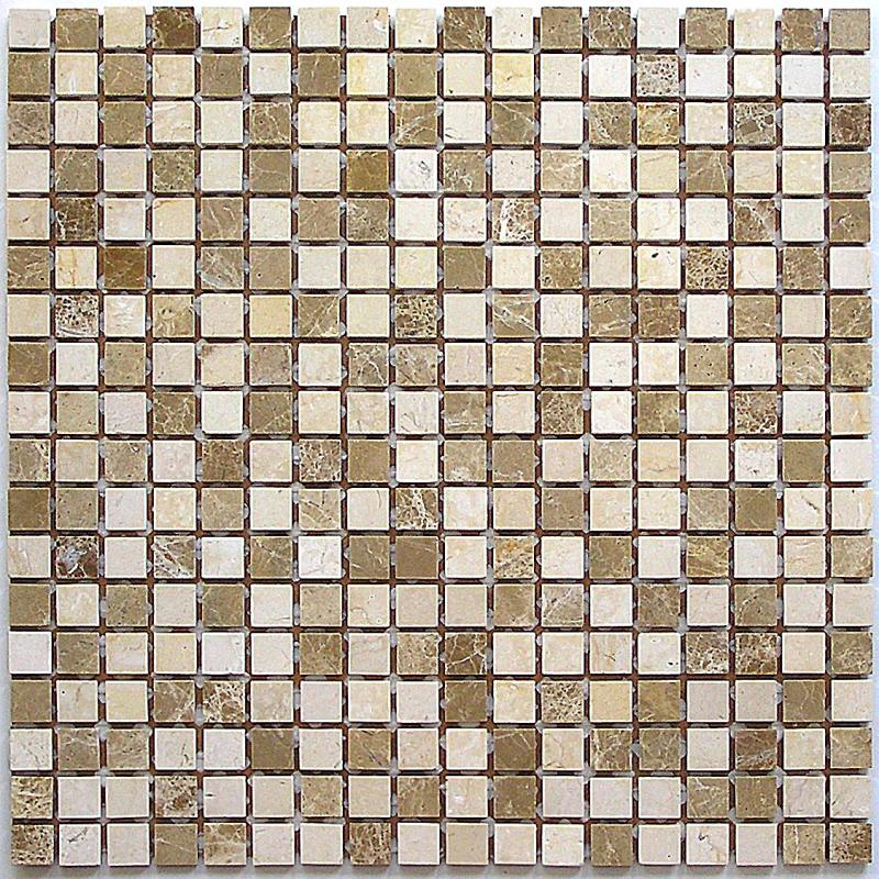 Мозаика Bonaparte Натуральный камень Sevilla-15 slim (POL) 4mm 30,5х30,5 см фото