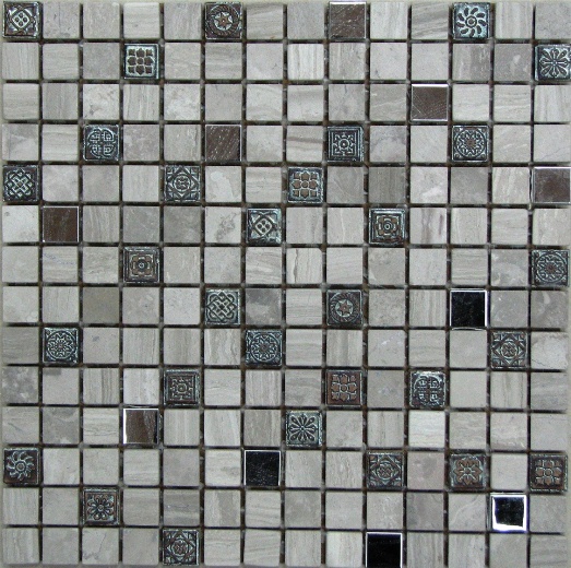 Мозаика Bonaparte Натуральный камень Milan-2 30.5х30.5 см мозаика bonaparte натуральный камень milan 1 30 5х30 5 см