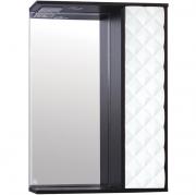 Зеркальный шкаф Style Line Агат 60 С с подсветкой Венге/белый