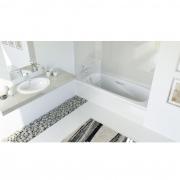 Стальная ванна BLB Universal HG B50H 150x70 с отверстиями для ручек без гидромассажа с шумоизоляцией-2