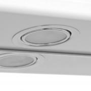 Зеркальный шкаф Style Line Эко стандарт Николь 45 С с подсветкой Белый глянец-2