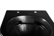 Комплект унитаза с инсталляцией Abber Bequem AC1100MB-AC0105-AC0120MB с сиденьем Микролифт и Черной матовой клавишей смыва-4