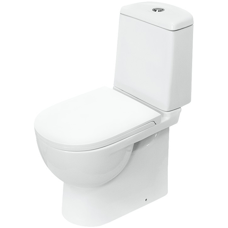 Унитаз компакт Sanita Luxe Best Exclusive WC.CC/BEST/2-P/WHT.G с бачком и сиденьем унитаз sanita идеал эконом idlsacc01090113 белый