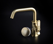 Донный клапан Bronze de Luxe 008/1CG click-clack Золото матовое-1