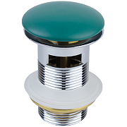 Донный клапан Bronze de Luxe 1001/1G click-clack Зеленый