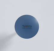Донный клапан Plumberia Selection UP COVER BD click-clack Blu Denim-2