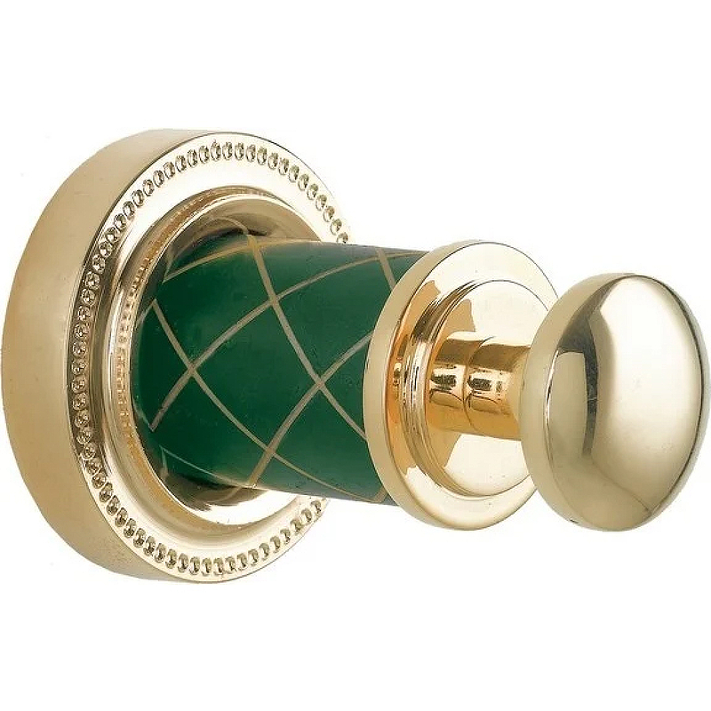 Крючок Boheme Murano 10906-GR-G Золото Бирюзовый подвеска маятник муранское стекло разноцветный