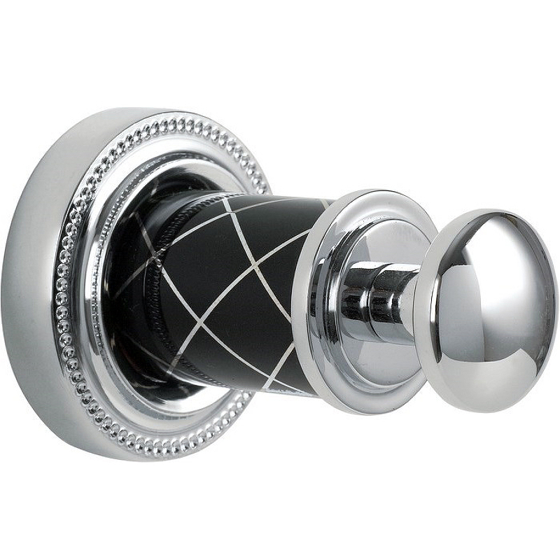 Крючок Boheme Murano 10906-B-CR Хром Черный подвеска маятник муранское стекло разноцветный
