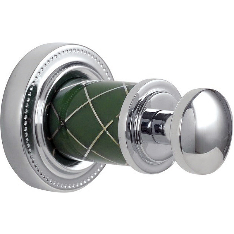 Крючок Boheme Murano 10906-GR-CR Хром Бирюзовый подвеска маятник муранское стекло разноцветный