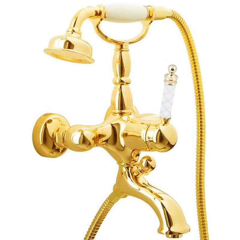 Смеситель для ванны Boheme Tradizionale Oro 283-MR-W Золото смеситель для ванны boheme tradizionale oro 283 золото