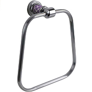 Кольцо для полотенец Boheme Murano 10905-V-CR Хром Фиолетовое