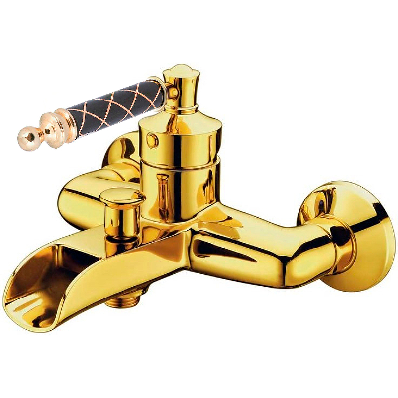 Смеситель для ванны Boheme Vogue 213-MR-B Золото смеситель для душа boheme vogue 214 mr b золото