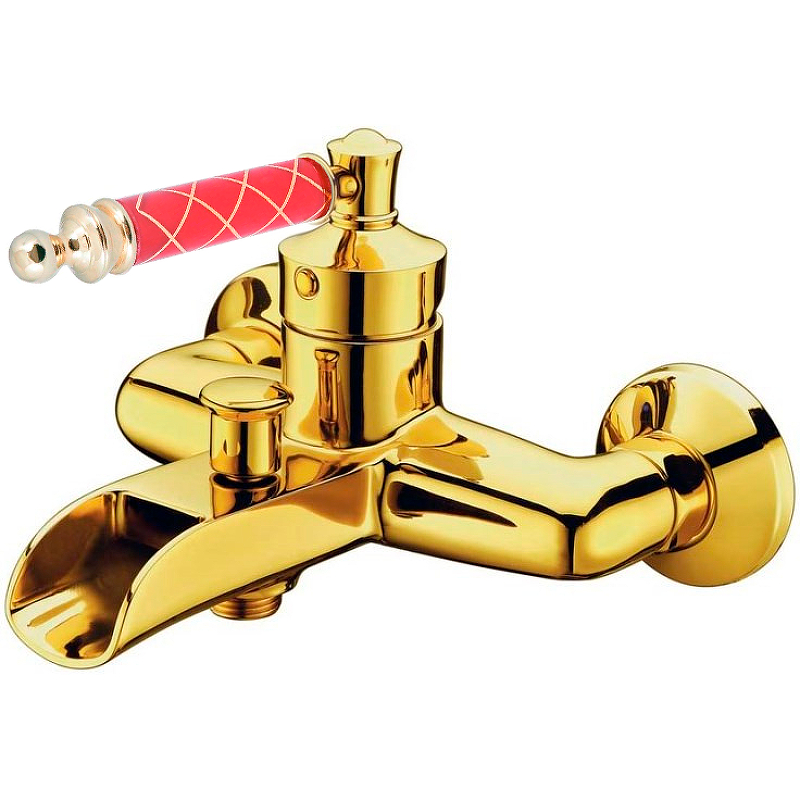 Смеситель для ванны Boheme Vogue 213-MR-R Золото смеситель для ванны boheme vogue 213 золото