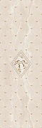 Керамический декор Eurotile Diana бантик 765  29,5х89,5 см